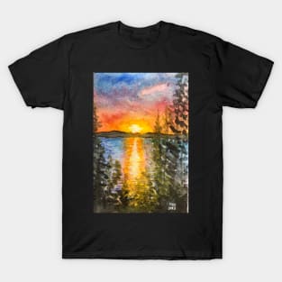 Manitoulin Island Sunset T-Shirt